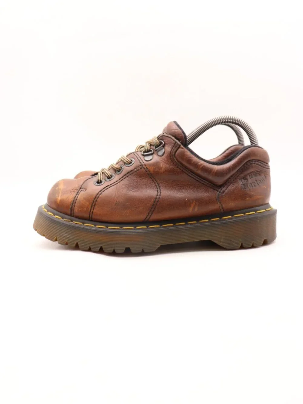 Doc Dr. Martens 8312 Men's 7 Women's 8 Made England Brown Leather Chunky Lace Up